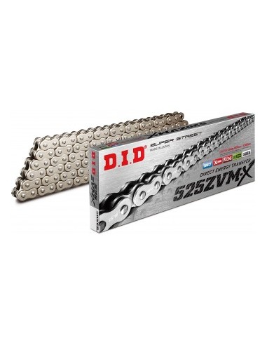 CADENA DID 525/110 ZVMX PLATA