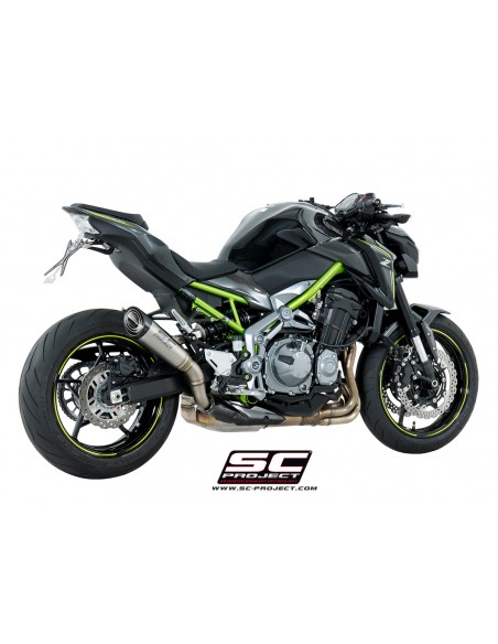 SC PROJECT S1 TITANIO KAWASAKI Z900  17-19