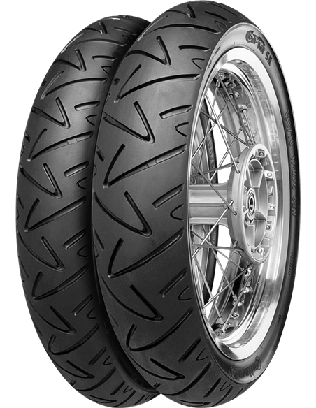 Continental ContiTwist / Reinforced / Whitewall 120/70 - 12 58 P TL