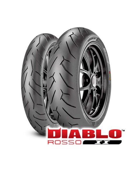 Pirelli Diablo Rosso Ii190/55 ZR 17 M/C (75W) TL 