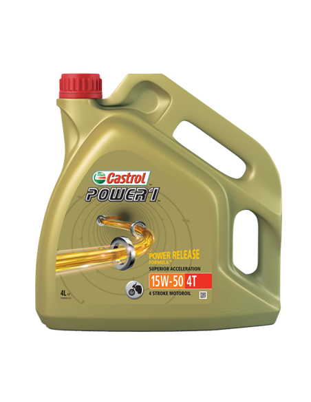 LUBRICANTE MOTOR POWER1 4T 15W-50 4L
