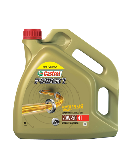 LUBRICANTE MOTOR POWER1 4T 20W-50 4L