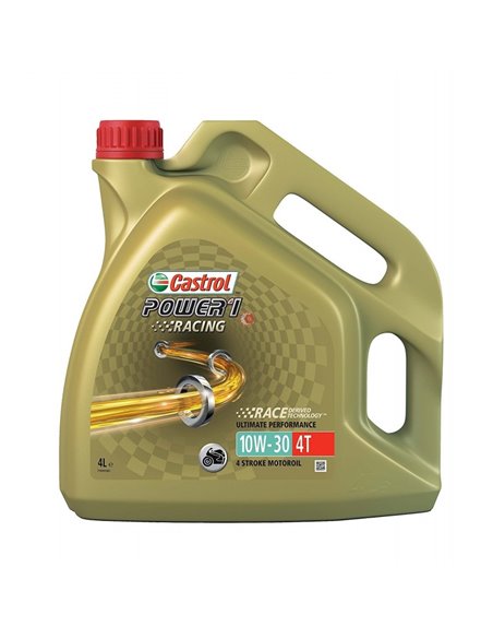 LUBRICANTE MOTOR POWER1 RACING 4T 10W-30 4L